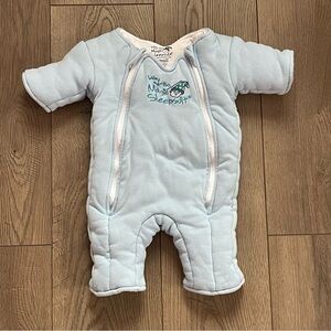 Baby Merlin’s Blue Small 3-6m Magic Sleepsuit